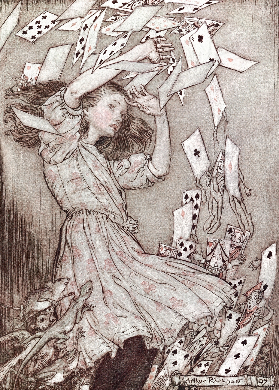 Alice's adventures Wonderland (1907) print